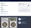 【高鑑定】1816年　イギリス　1/2クラウン　Historical Sholar Coll. MS64 NGC