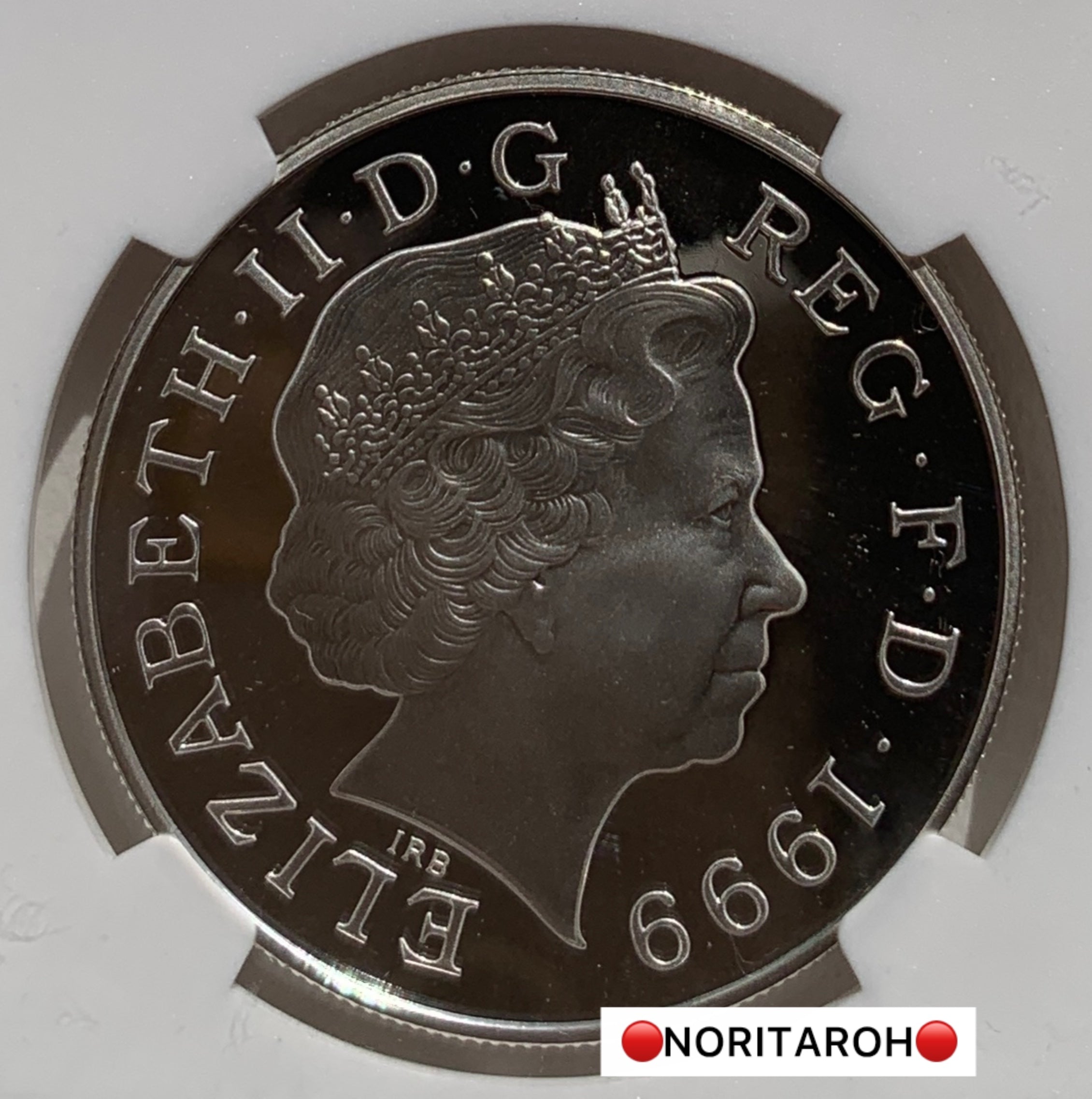 【準最高鑑定】1999年　イギリス　ダイアナ　28.28g（925silver）銀貨（箱付）PF69UC NGC