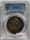 【唯一最高鑑定】1782年-GCB　レゲンスブルグ　KM-444 都市景観　1/2ターラー銀貨   MS63　PCGS