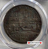 【唯一最高鑑定】1782年-GCB　レゲンスブルグ　KM-444 都市景観　1/2ターラー銀貨   MS63　PCGS