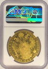 24/4/16【準最高鑑定】オーストリア 1915 フランツ・ヨーゼフ1世 4ダカット金貨 リストライク NGC MS69