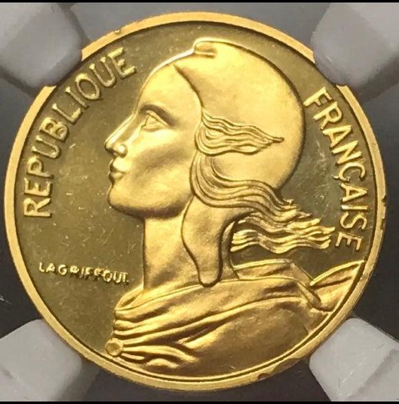 フランス硬貨 5 CENTIMES 1976年 - その他