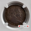 【高鑑定】1816年　イギリス　1/2クラウン　Historical Sholar Coll. MS64 NGC
