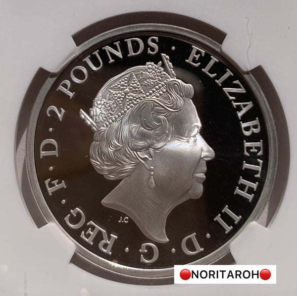 【最高鑑定ファーストリリース】2021年　イギリス　コンプリーター　1オンス銀貨（箱付）PF70UC ファーストリリース　NGC